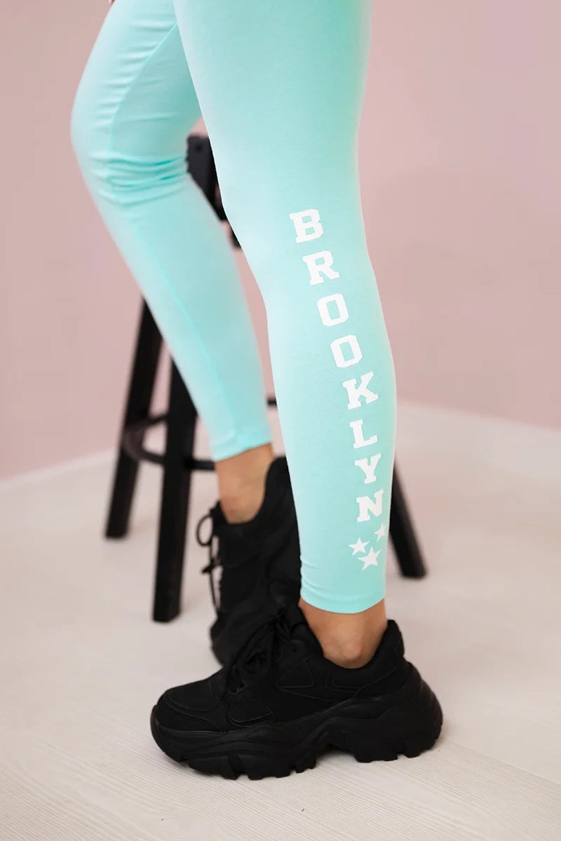 Nohavice legíny Brooklyn mäta univerzálne