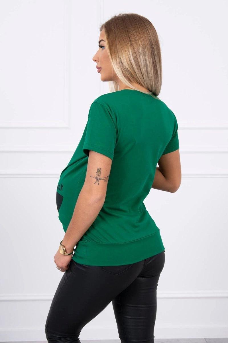 Materská blúzka Guck zelená M-L-XL