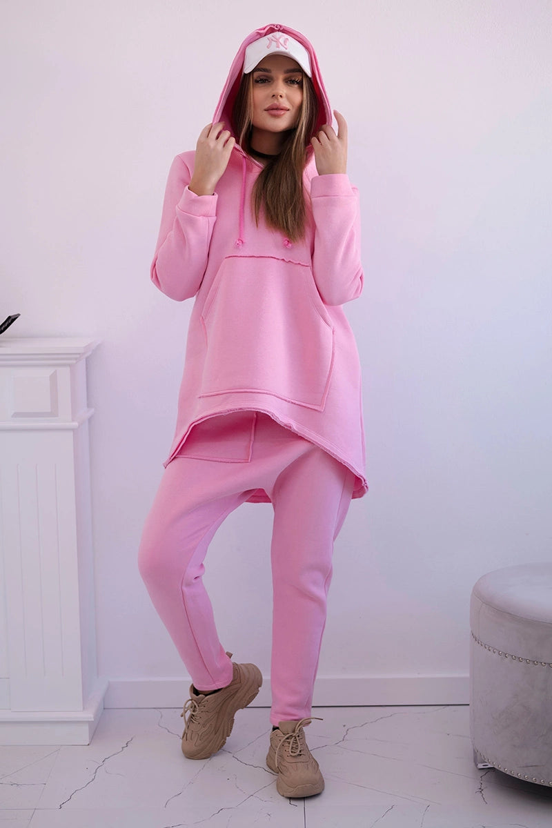 Súprava s nohavičkami Baggy svetlo ružová univerzálne