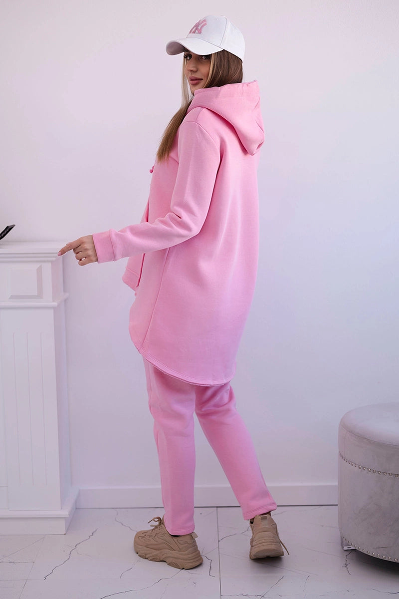 Súprava s nohavičkami Baggy svetlo ružová univerzálne