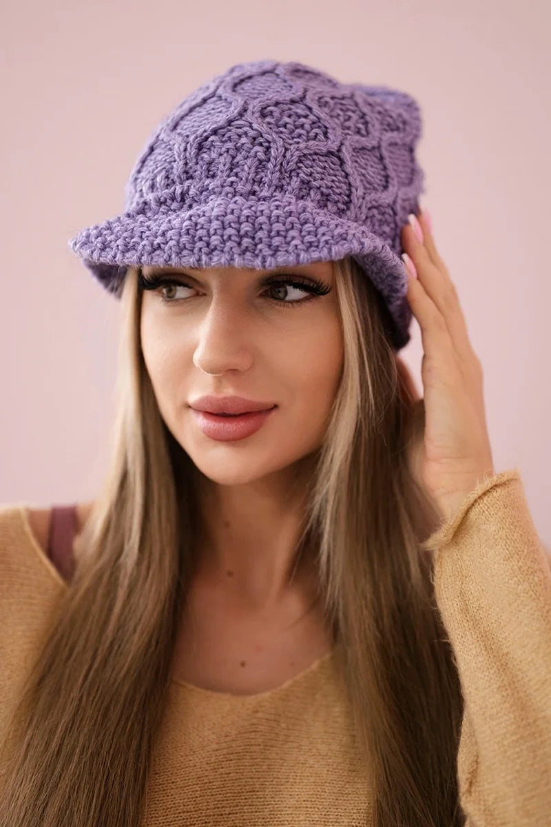 Čapica с fleece Roma Bis K235 fialový univerzálne