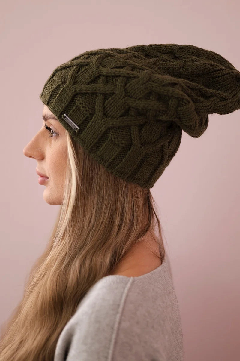 Čapica с fleece Sonia K201 khaki univerzálne