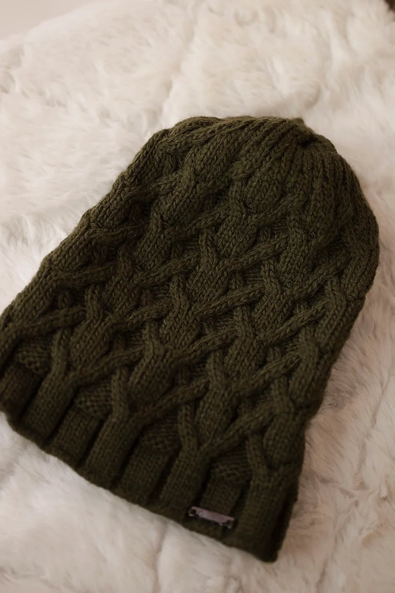 Čapica с fleece Sonia K201 khaki univerzálne