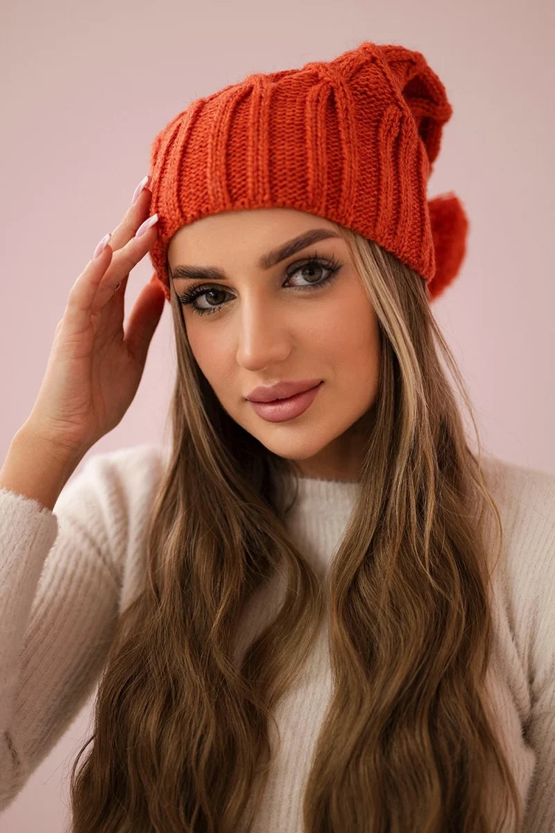 Čapica с fleece Milano K203 ruda univerzálne
