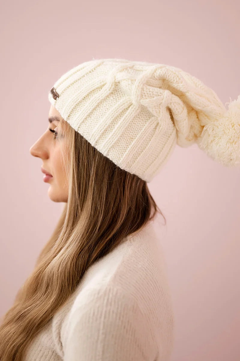 Čapica с fleece Milano K203 ecru univerzálne
