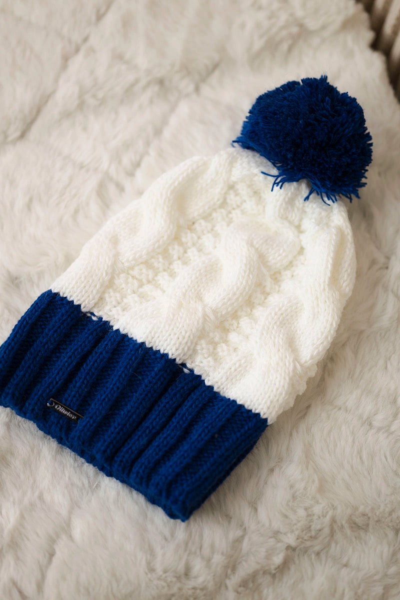Čapica s fleece Paris K212 ecru+chrpa univerzálne