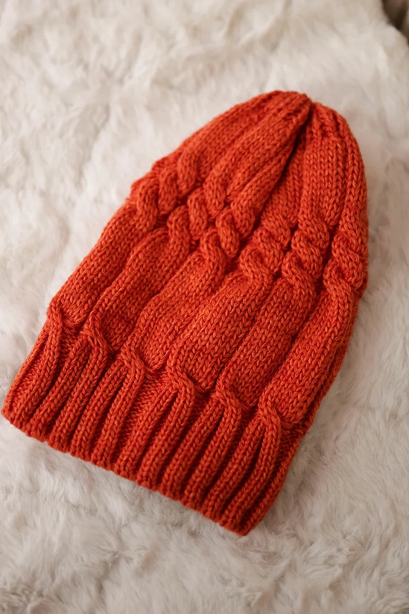 Čapica s fleece Iwona K221 ruda univerzálne