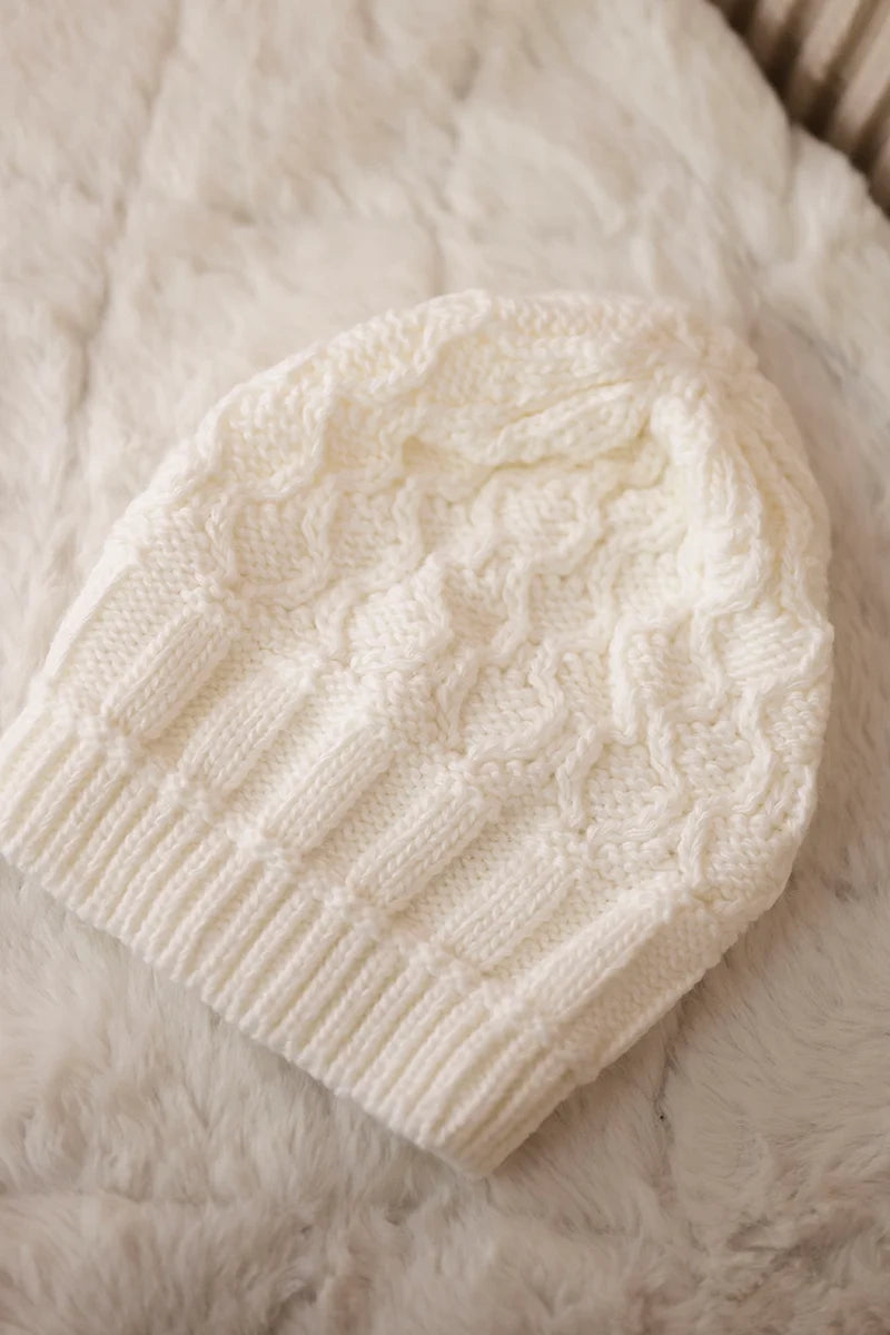 Čapica s fleece Marta K231 biely univerzálne