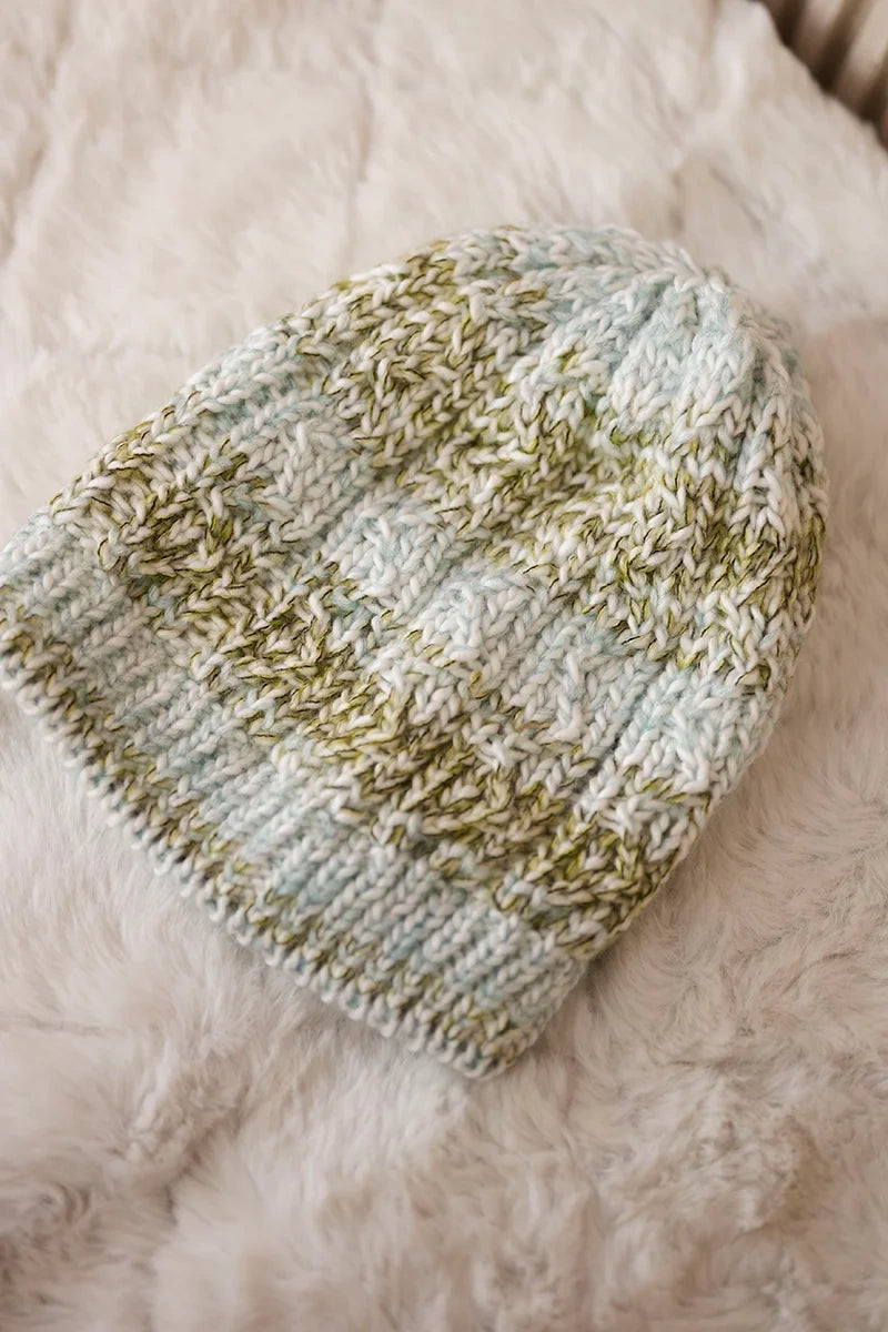 Čapica s fleece Melisa K241 mäta+oliva univerzálne