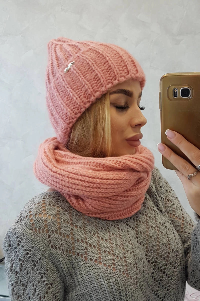 Dámsky set s hrubým pruhom P100 ružová univerzálne