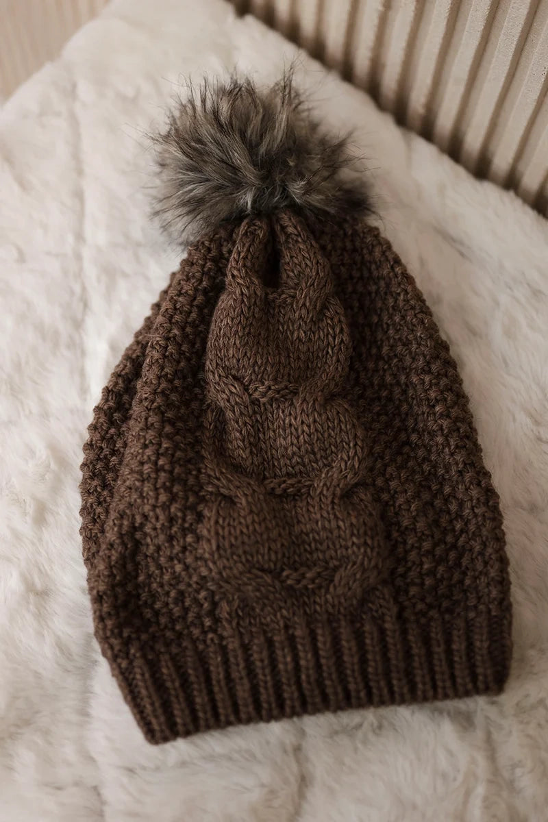 Čapica s fleece Sandra K210 cappuccino univerzálne