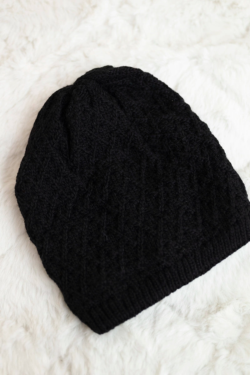 Čapica s fleece Kratka K204 čierna univerzálne