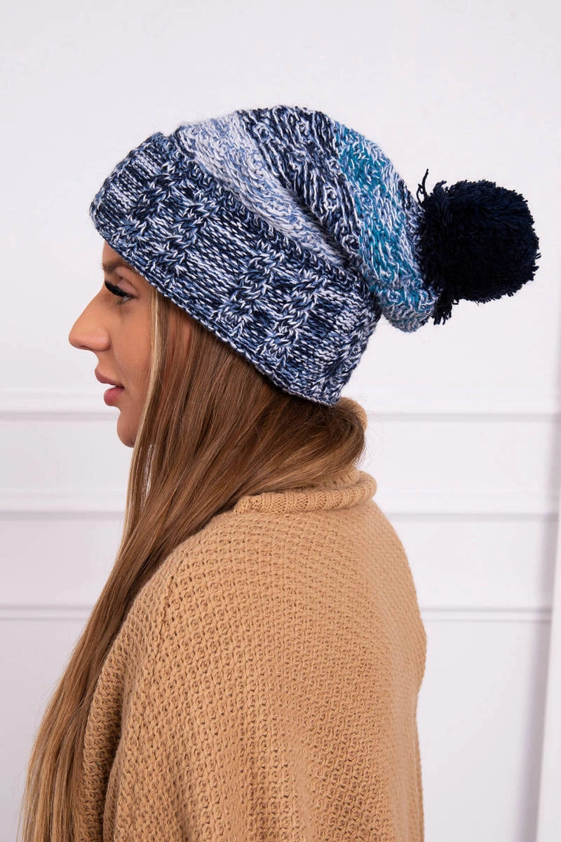 Čapica s fleece Pola K267 čierna+džínsy univerzálne
