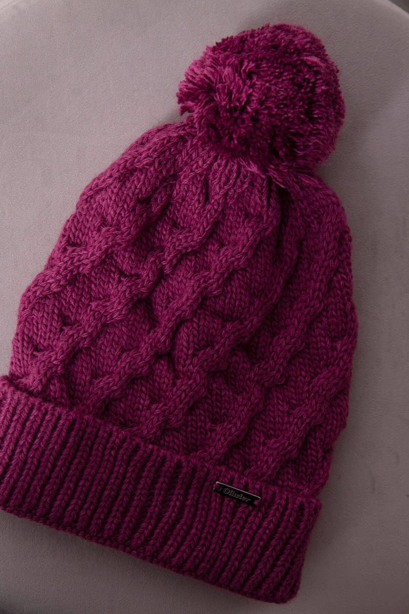 Čapica s fleece Wanda K281 ecru univerzálne