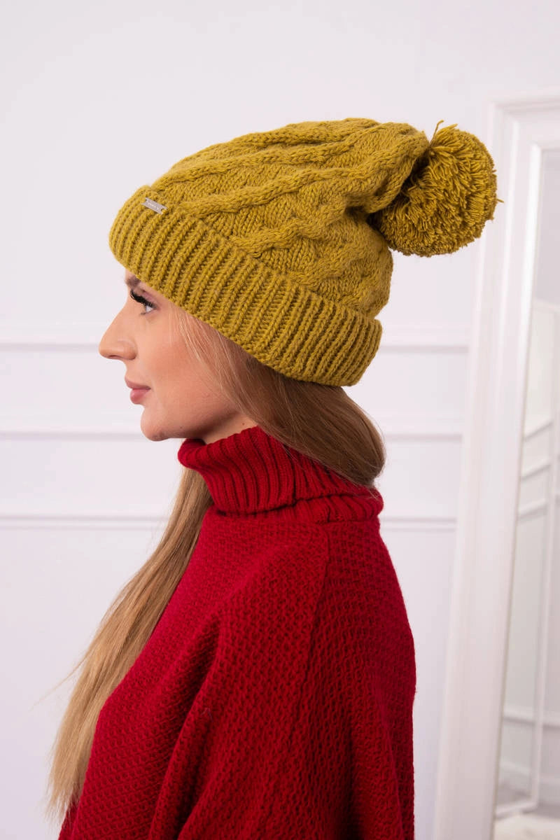 Čapica s fleece Wanda K281 kiwi univerzálne