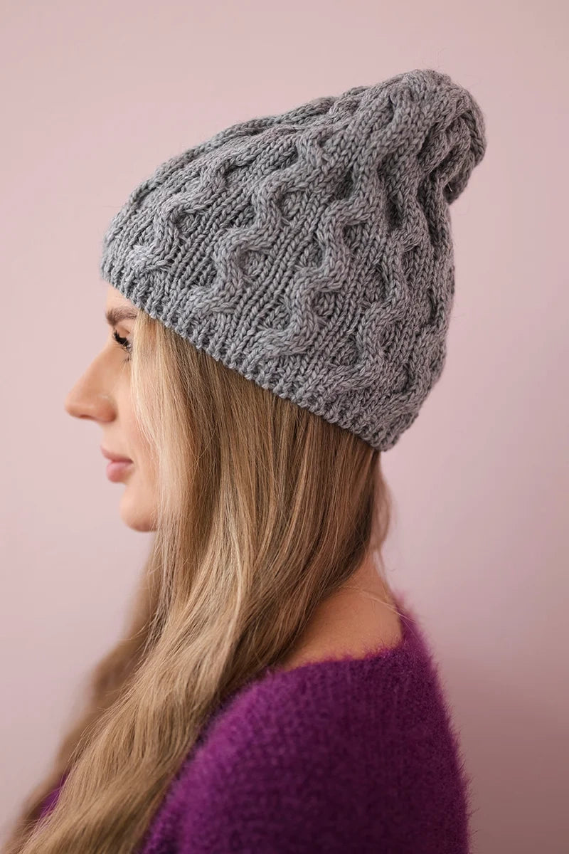 Čapica s fleece Teresa K285 tmavošedý univerzálne
