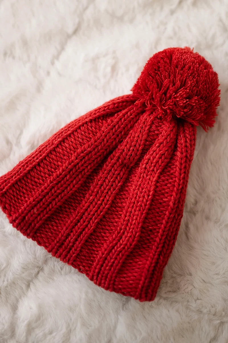 Čapica s fleece Idalia K284 červená univerzálne