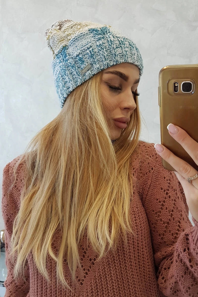 Čapica s fleece Dolores K303 more+kiwi+hnedá univerzálne