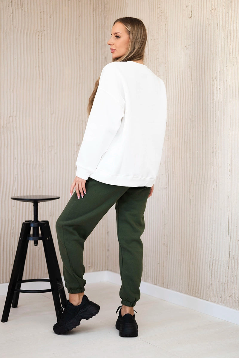 Zateplená souprava Brooklyn khaki