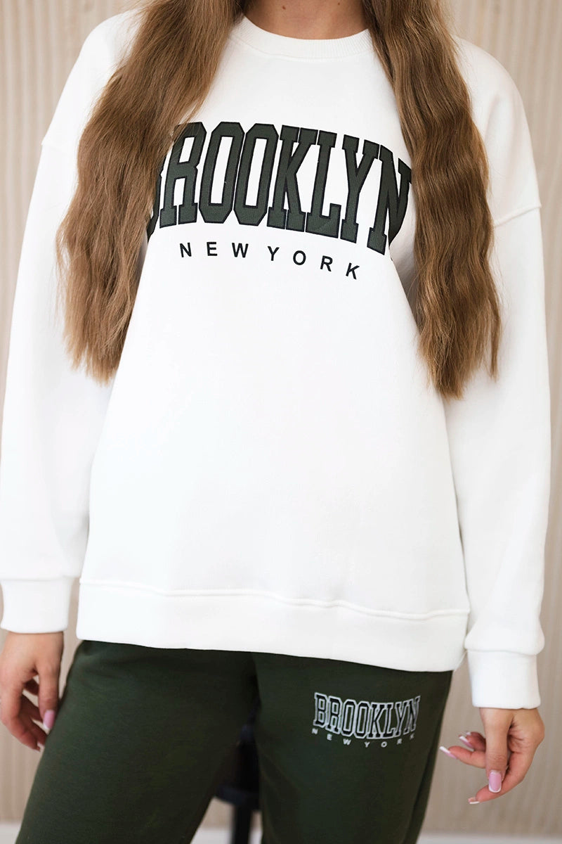 Zateplená souprava Brooklyn khaki