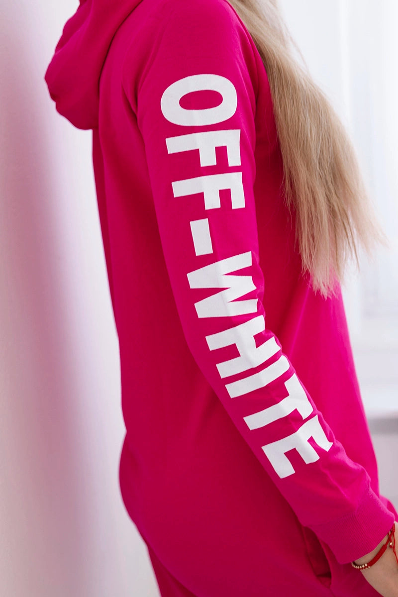 Šaty Off White fuchsie univerzálne