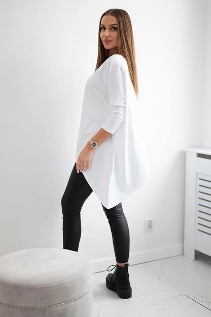 Blúzka oversize biela univerzálne