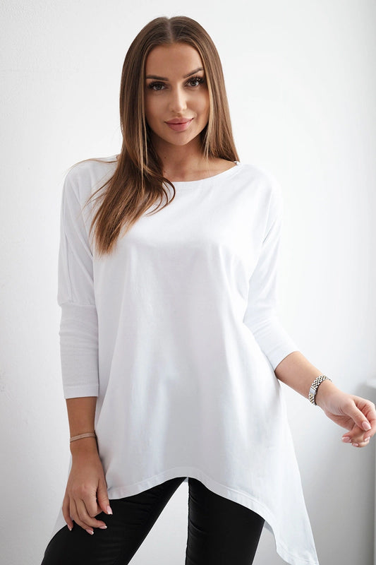 Blúzka oversize biela univerzálne
