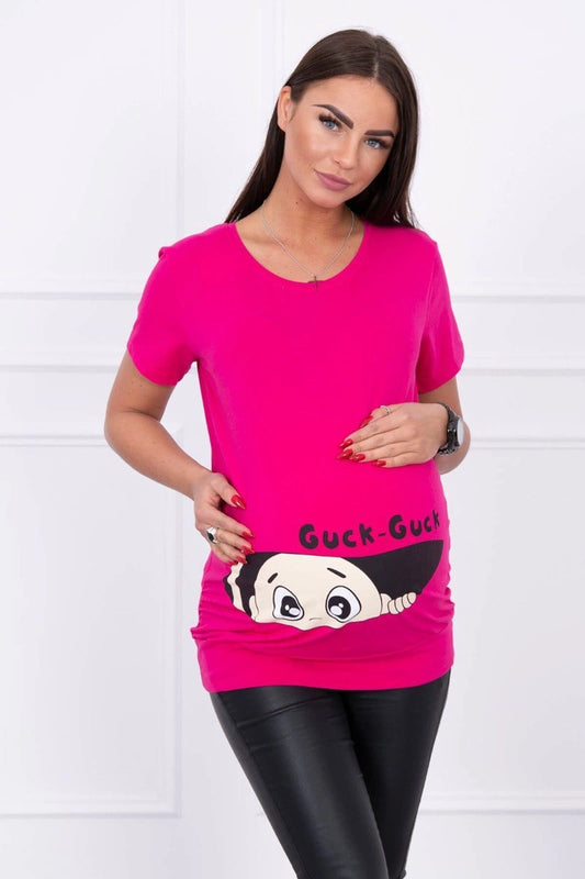 Materská blúzka Guck fuchsie M-L-XL
