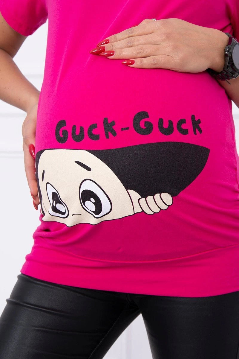 Materská blúzka Guck fuchsie M-L-XL