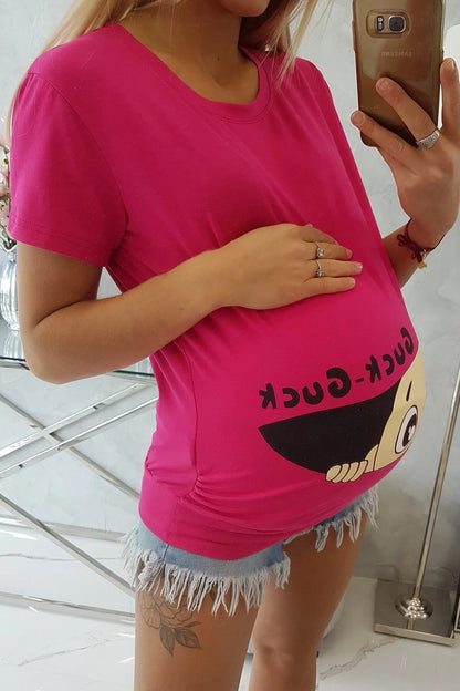 Materská blúzka Guck fuchsie M-L-XL