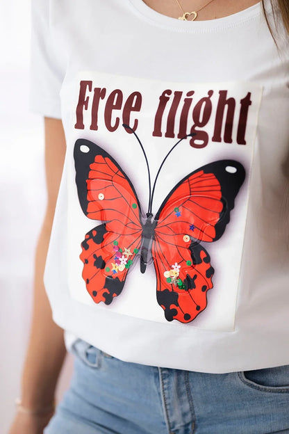 Blúzka Free Flight biela univerzálne