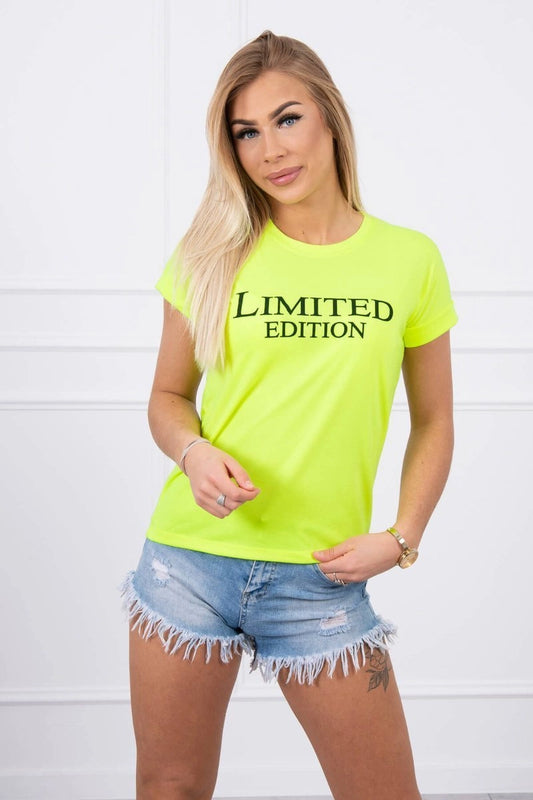 Blúzka Limited edition žltý neón univerzálne
