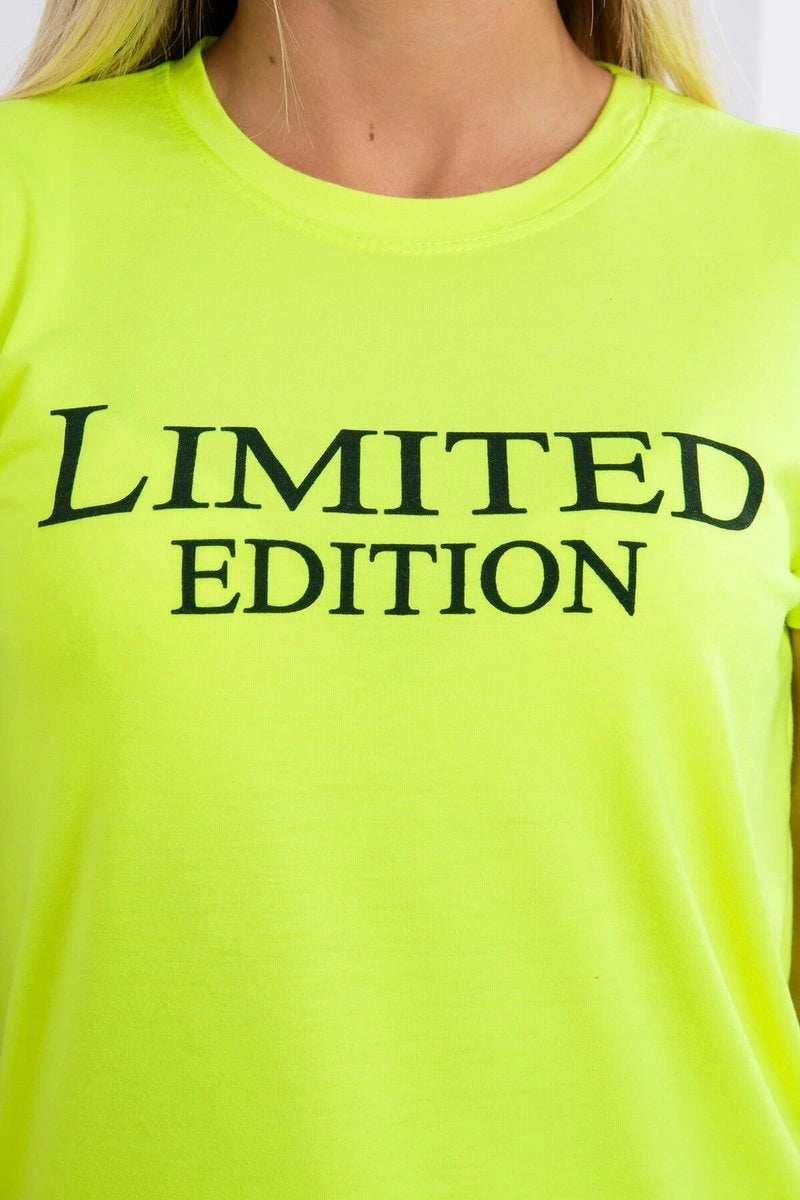 Blúzka Limited edition žltý neón univerzálne