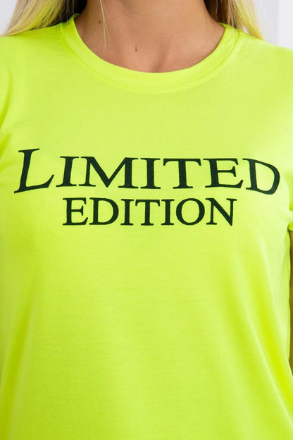 Blúzka Limited edition žltý neón univerzálne