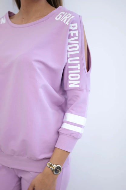 Súprava Girl Revolution fialová univerzálne