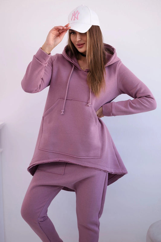 Súprava s nohavičkami Baggy tmavo ružová univerzálne