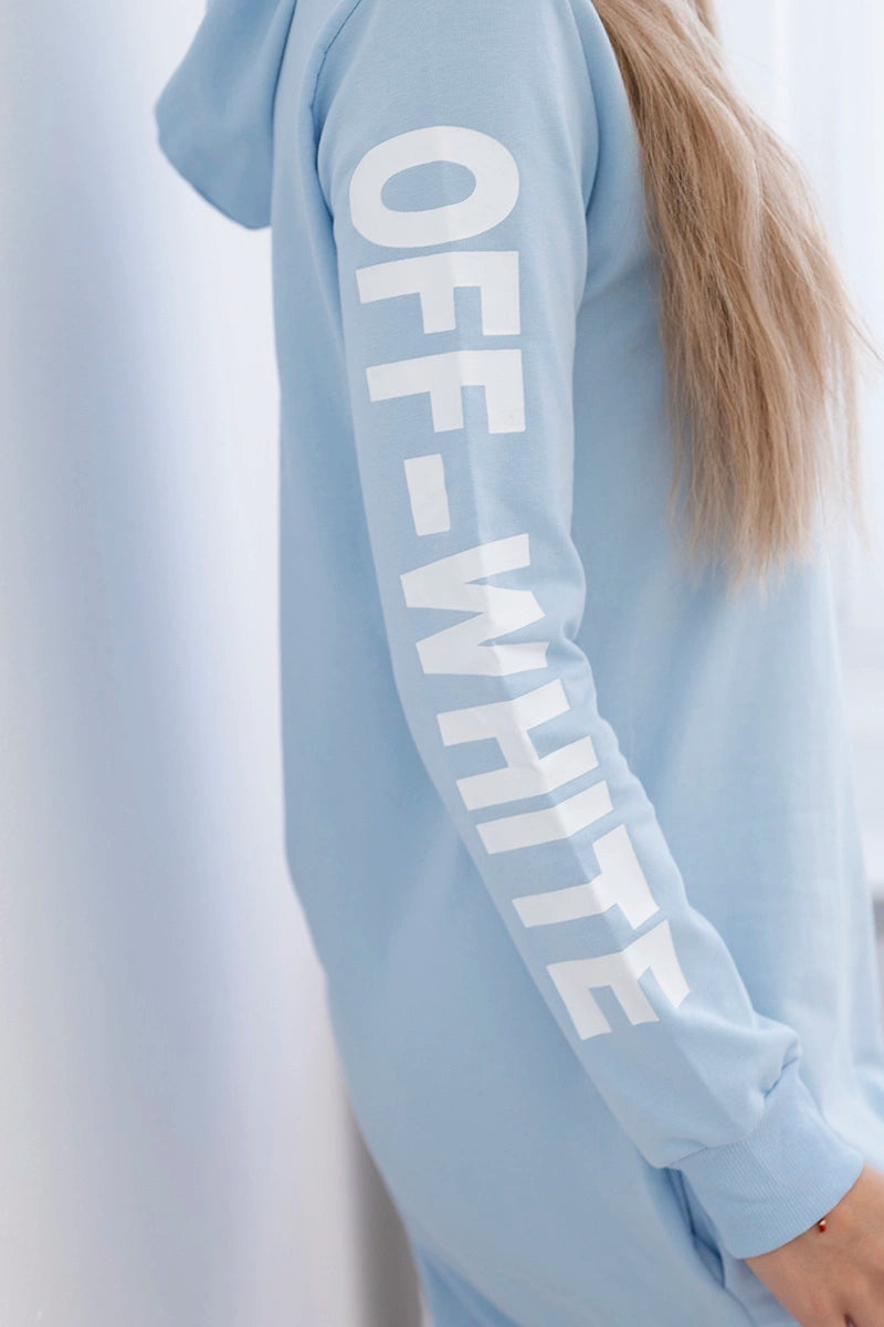 Šaty Off White modrá univerzálne