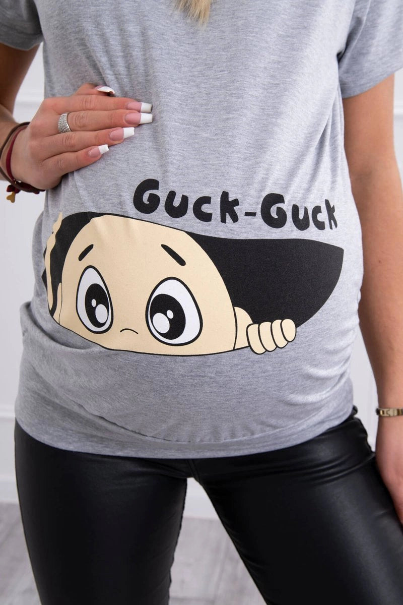 Materská blúzka Guck Šedá M-L-XL