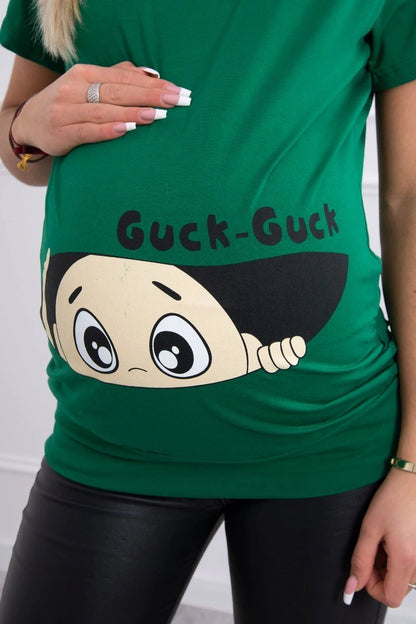 Materská blúzka Guck zelená M-L-XL