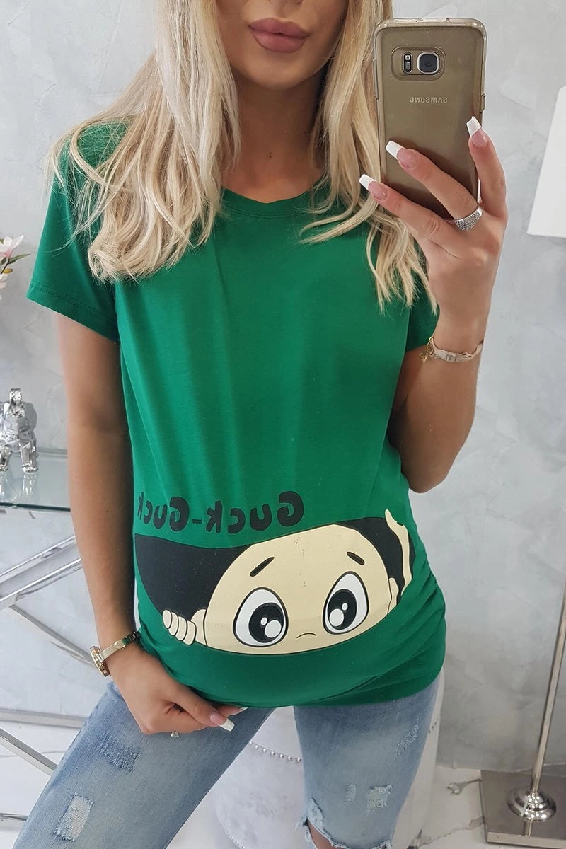 Materská blúzka Guck zelená M-L-XL