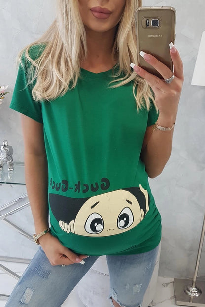 Materská blúzka Guck zelená M-L-XL