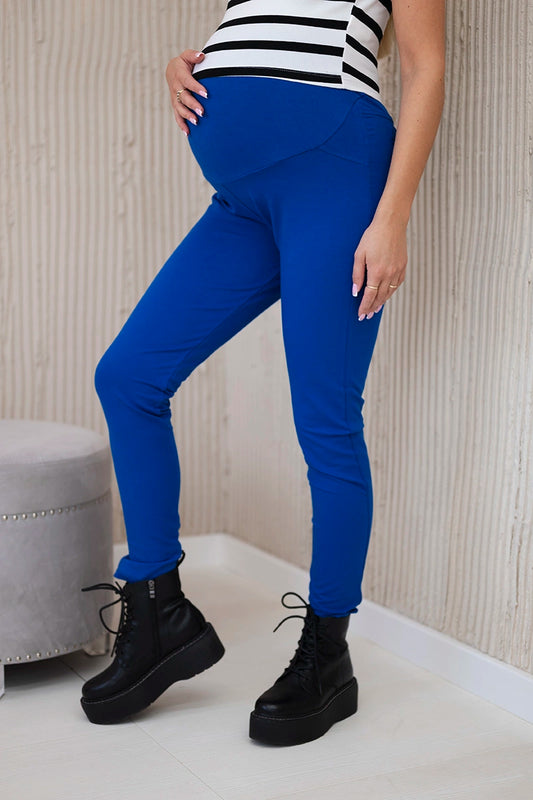 Bavlnené tehotenské nohavice nevädza XL-2XL-3XL
