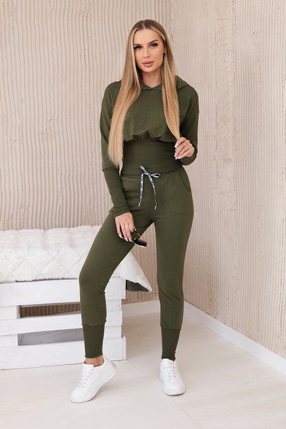 Souprava Mia khaki