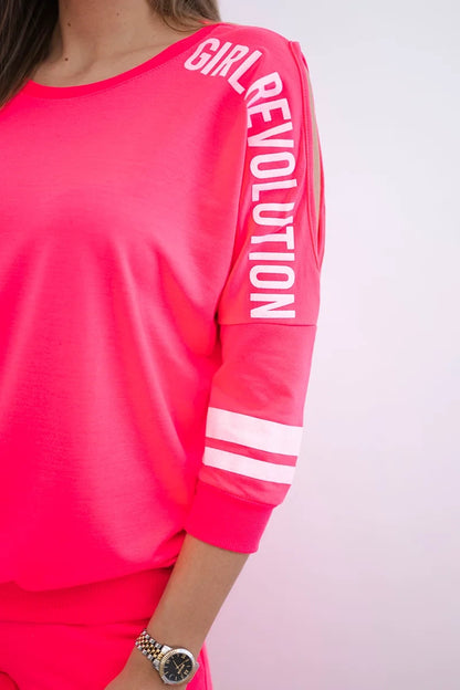 Súprava Girl Revolution ružový neón univerzálne