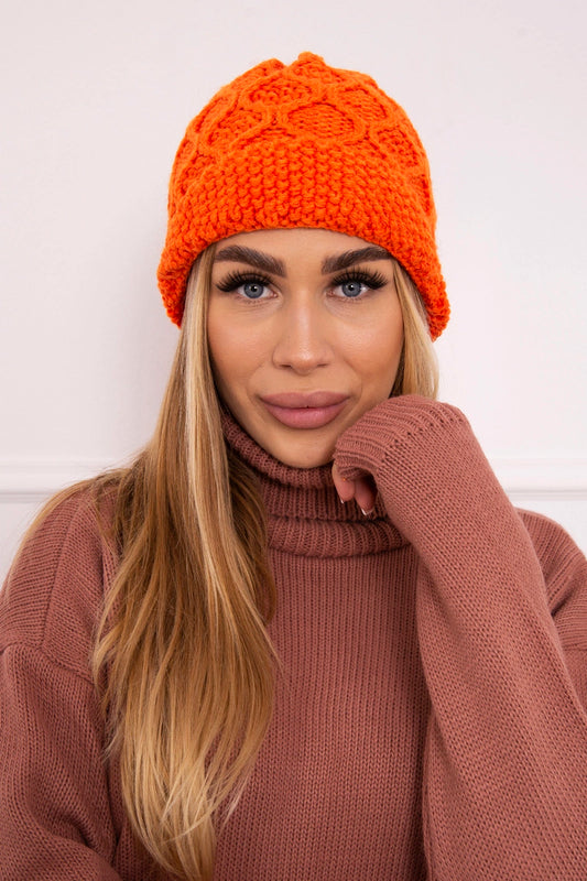 Čapica с fleece Roma Bis K235 oranžová univerzálne