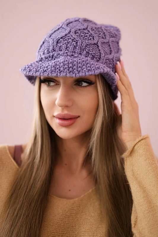 Čapica с fleece Roma Bis K235 fialový univerzálne