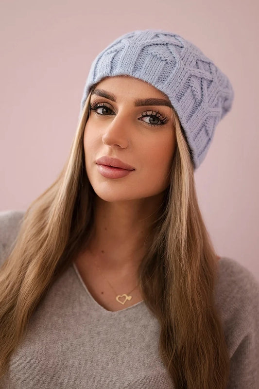 Čapica с fleece Sonia K201 modrá univerzálne