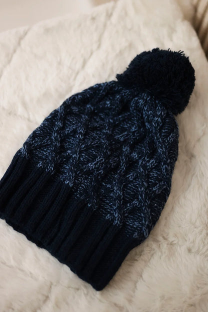 Čapica с fleece Milano K203 námornícka modrá melanž+námornícka modrá univerzálne