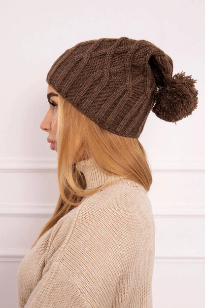 Čapica с fleece Milano K203 mocca univerzálne