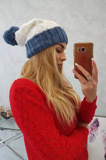 Čapica с fleece Milano K203 ecru+džínsy univerzálne